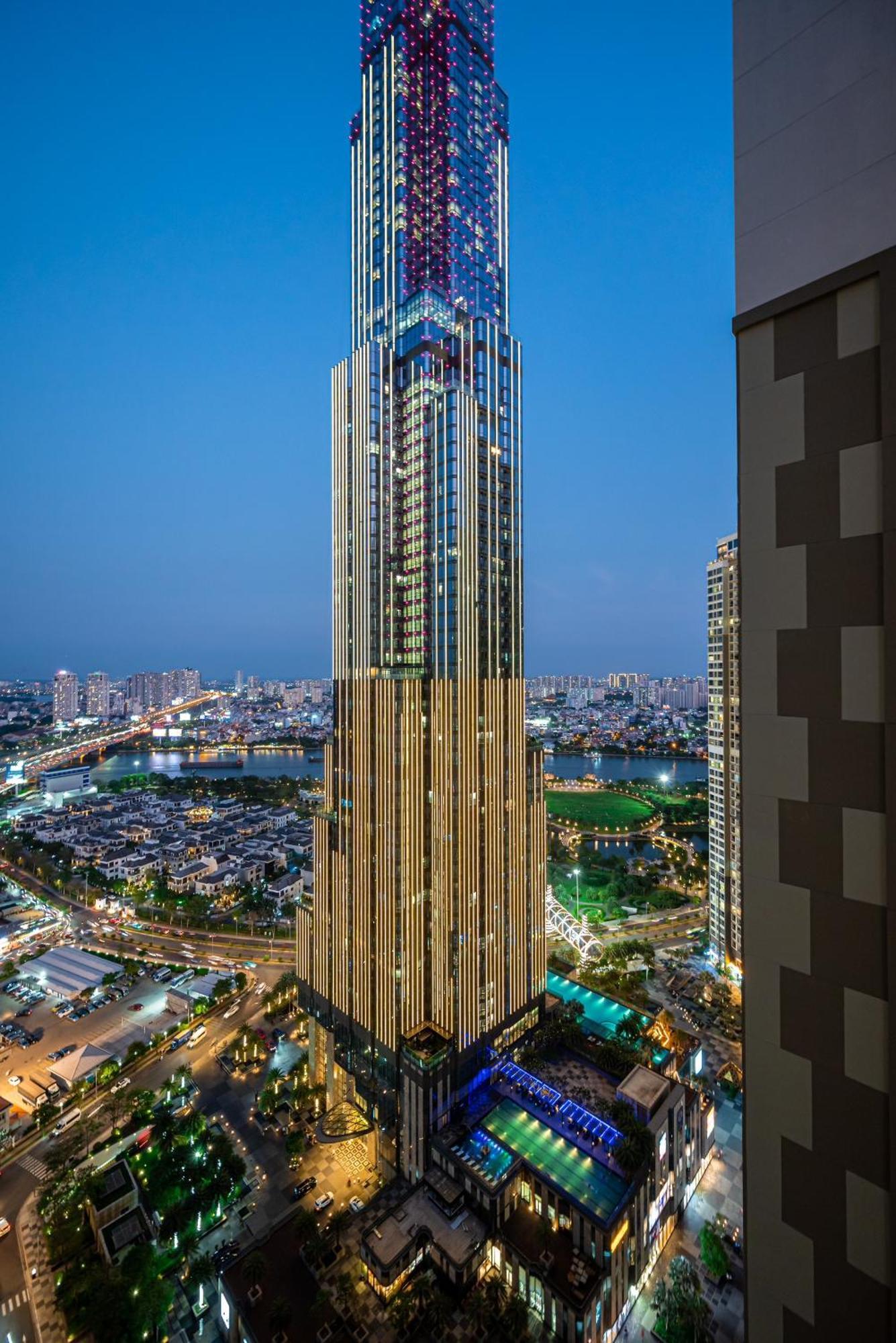 Luxury Apartment At Vinhomes Central Park Ho Si Minh-város Kültér fotó