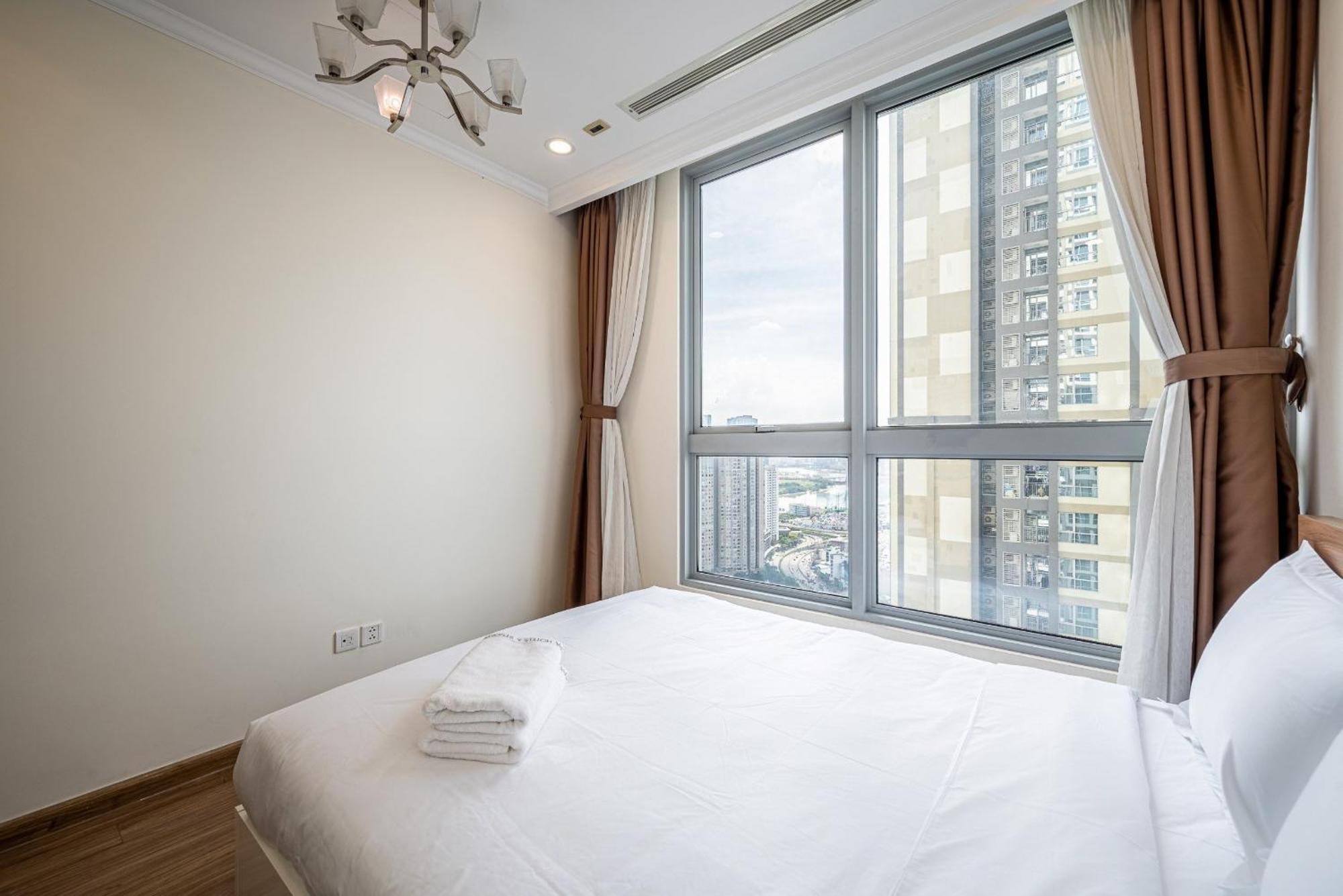 Luxury Apartment At Vinhomes Central Park Ho Si Minh-város Kültér fotó