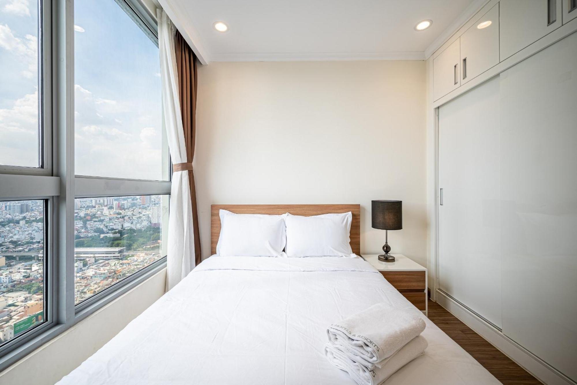 Luxury Apartment At Vinhomes Central Park Ho Si Minh-város Kültér fotó