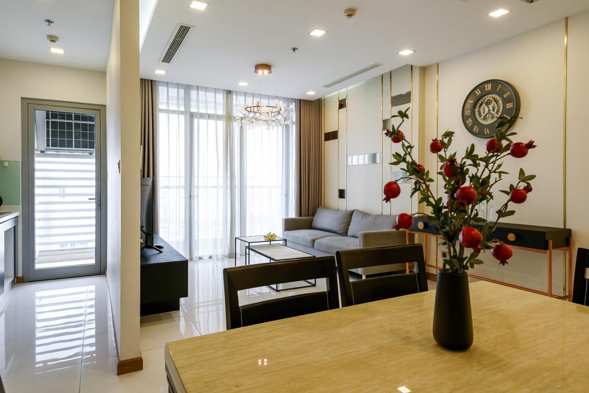 Luxury Apartment At Vinhomes Central Park Ho Si Minh-város Kültér fotó