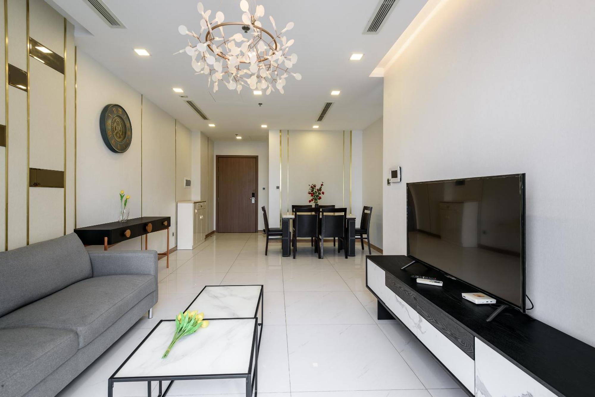 Luxury Apartment At Vinhomes Central Park Ho Si Minh-város Kültér fotó