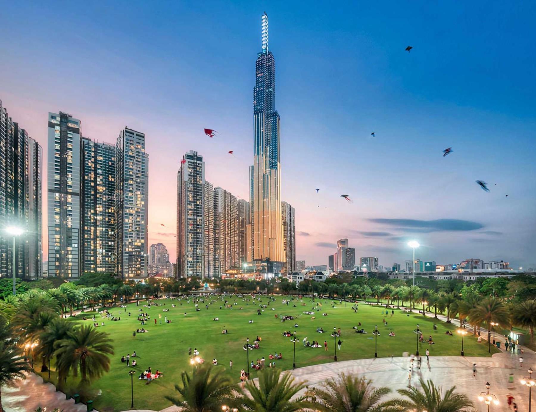 Luxury Apartment At Vinhomes Central Park Ho Si Minh-város Kültér fotó