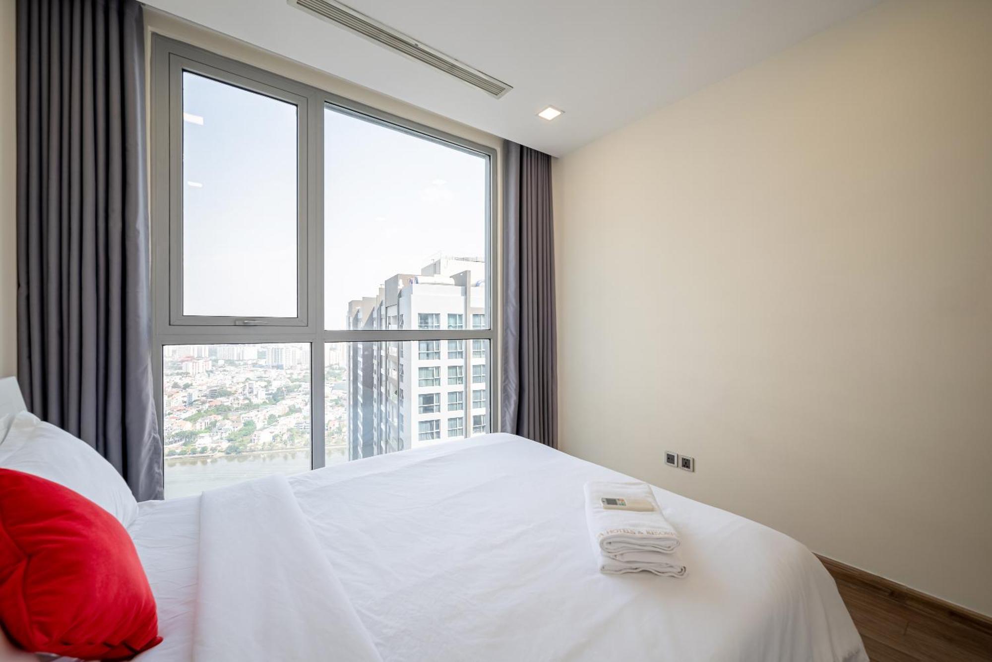Luxury Apartment At Vinhomes Central Park Ho Si Minh-város Kültér fotó