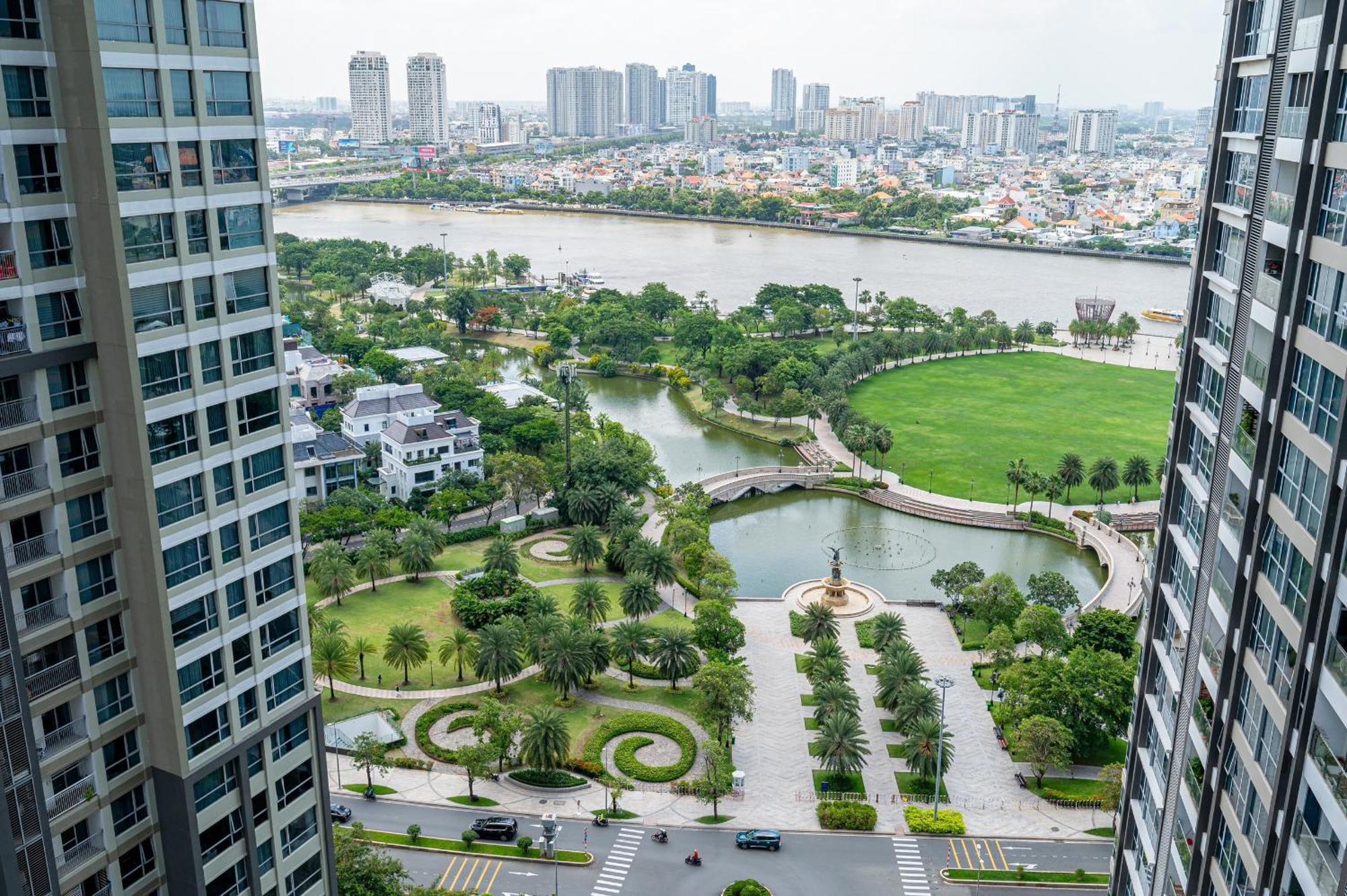 Luxury Apartment At Vinhomes Central Park Ho Si Minh-város Kültér fotó