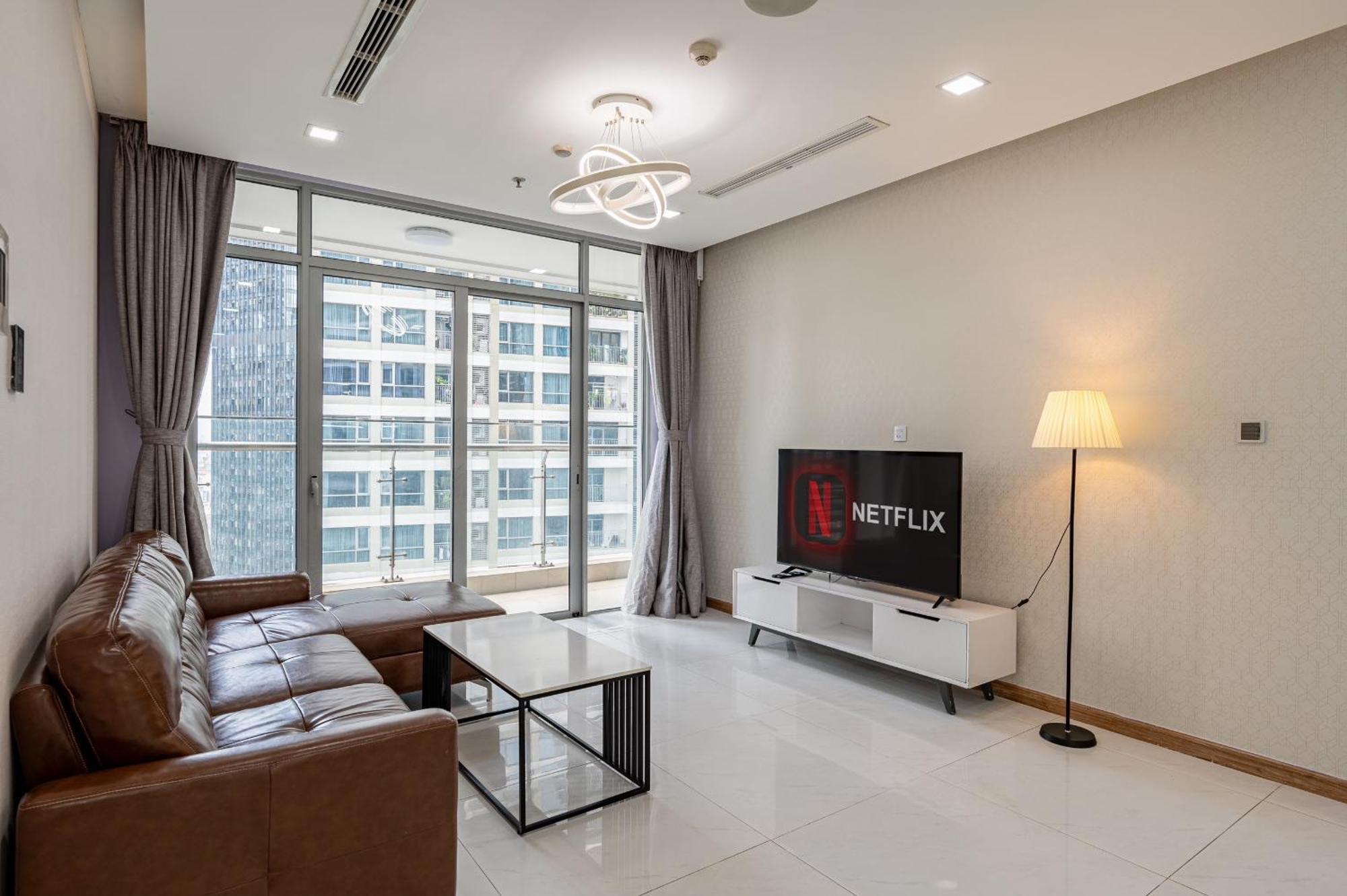 Luxury Apartment At Vinhomes Central Park Ho Si Minh-város Kültér fotó