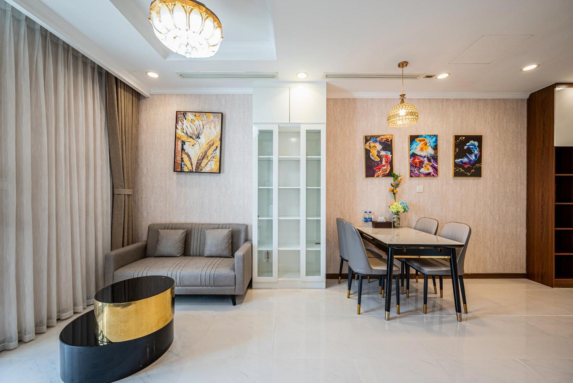 Luxury Apartment At Vinhomes Central Park Ho Si Minh-város Kültér fotó