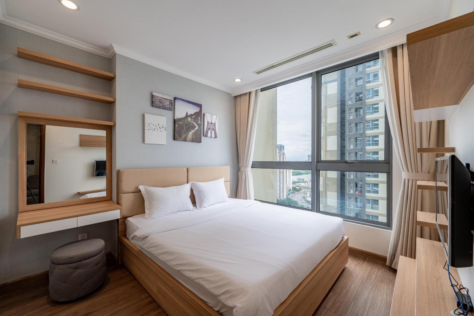 Luxury Apartment At Vinhomes Central Park Ho Si Minh-város Kültér fotó