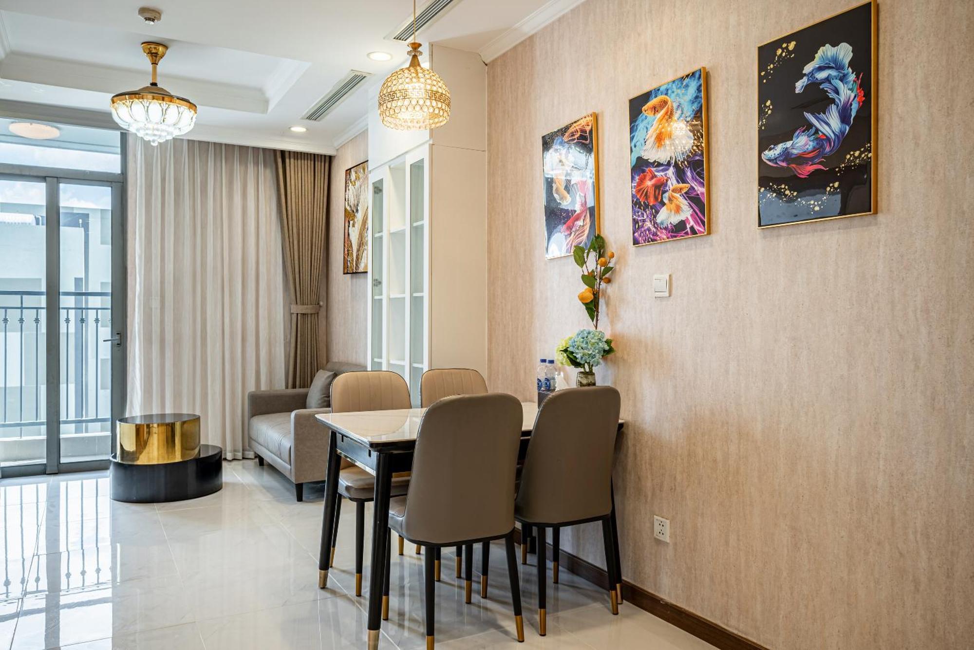 Luxury Apartment At Vinhomes Central Park Ho Si Minh-város Kültér fotó