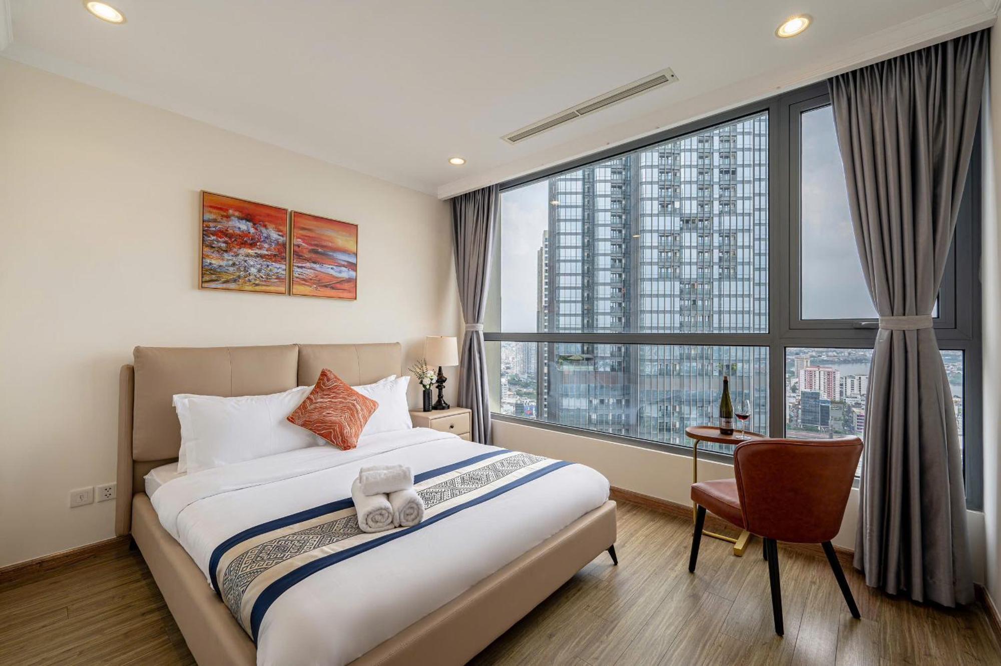 Luxury Apartment At Vinhomes Central Park Ho Si Minh-város Kültér fotó