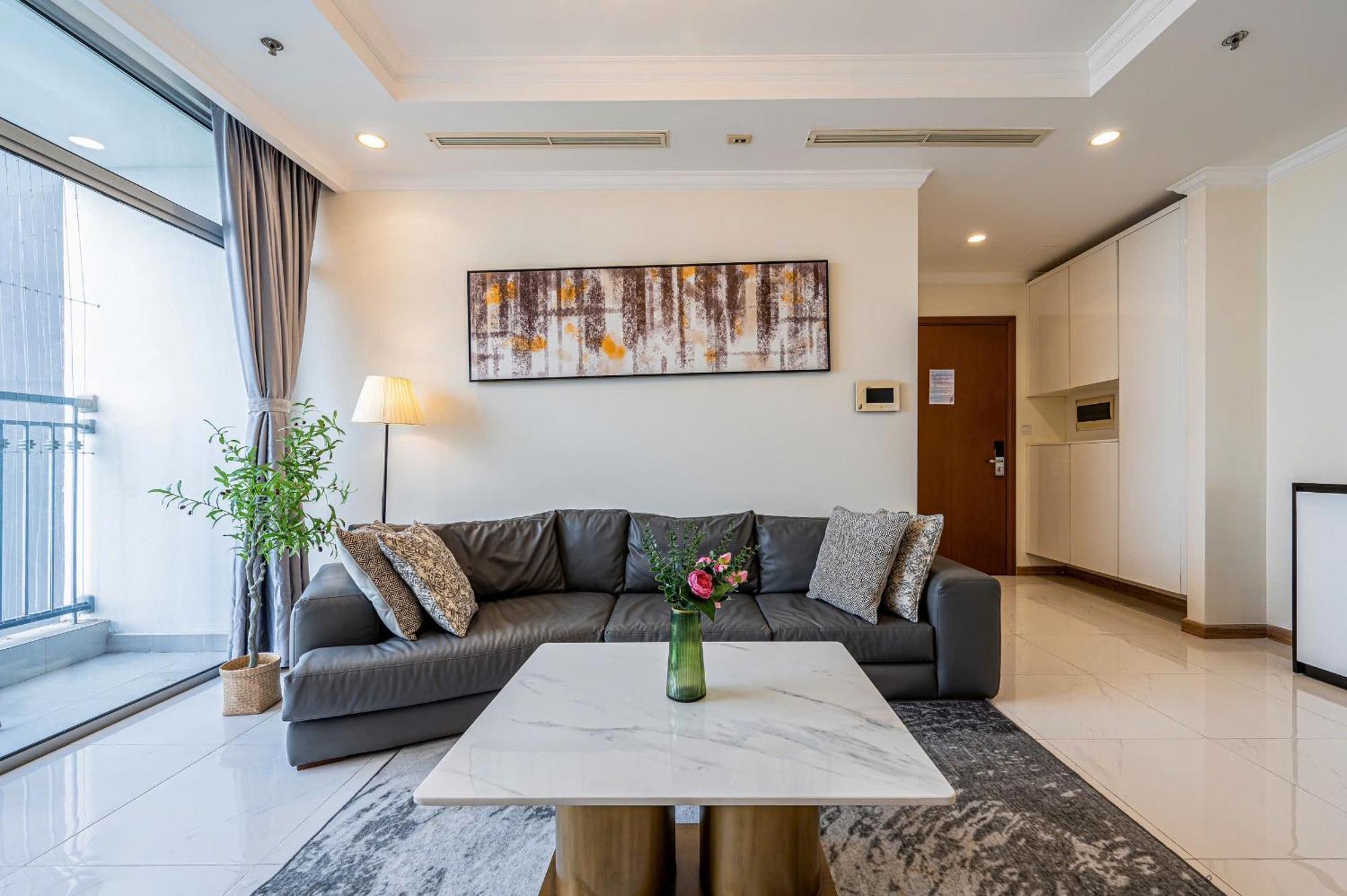 Luxury Apartment At Vinhomes Central Park Ho Si Minh-város Kültér fotó