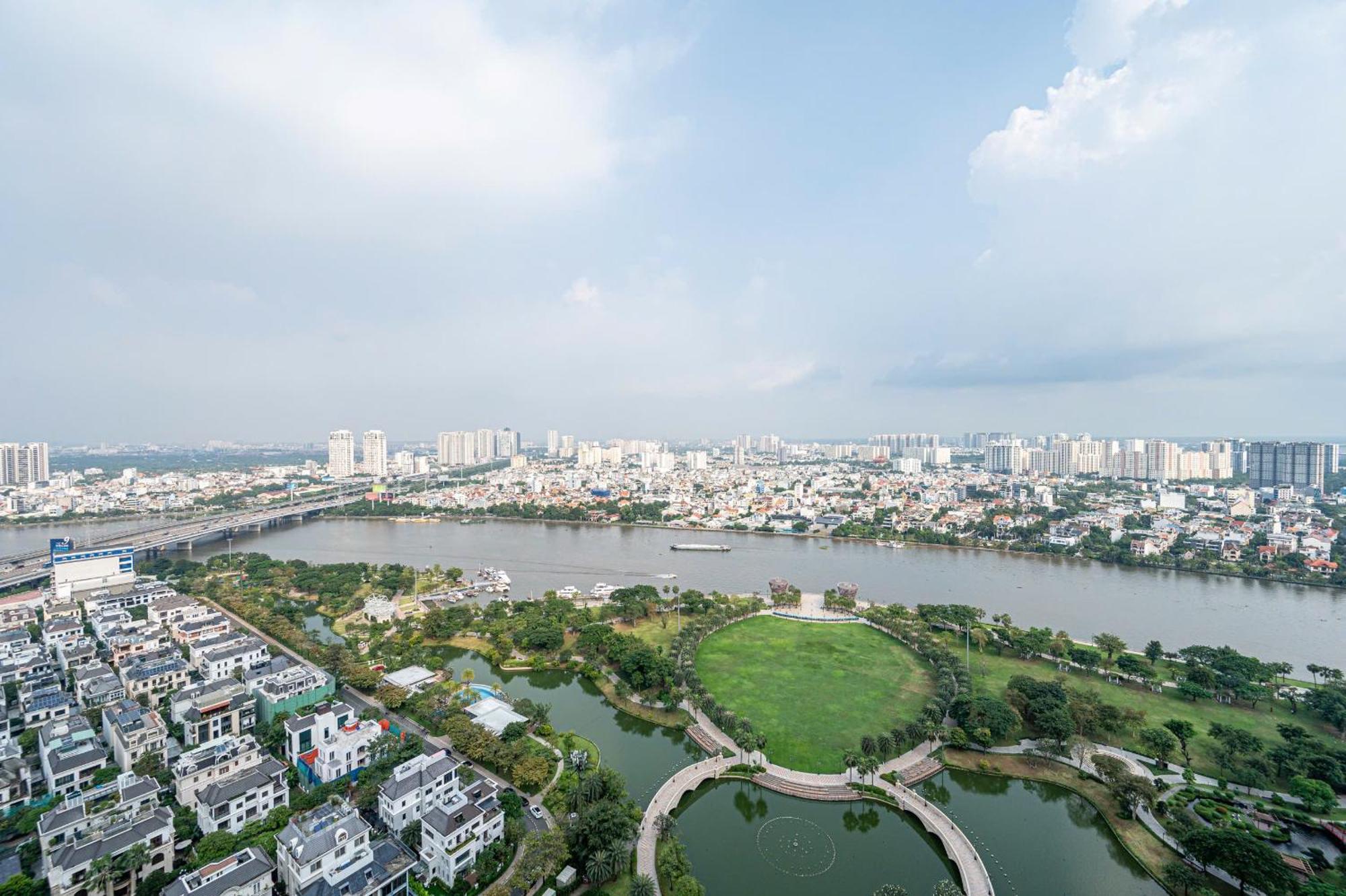Luxury Apartment At Vinhomes Central Park Ho Si Minh-város Kültér fotó