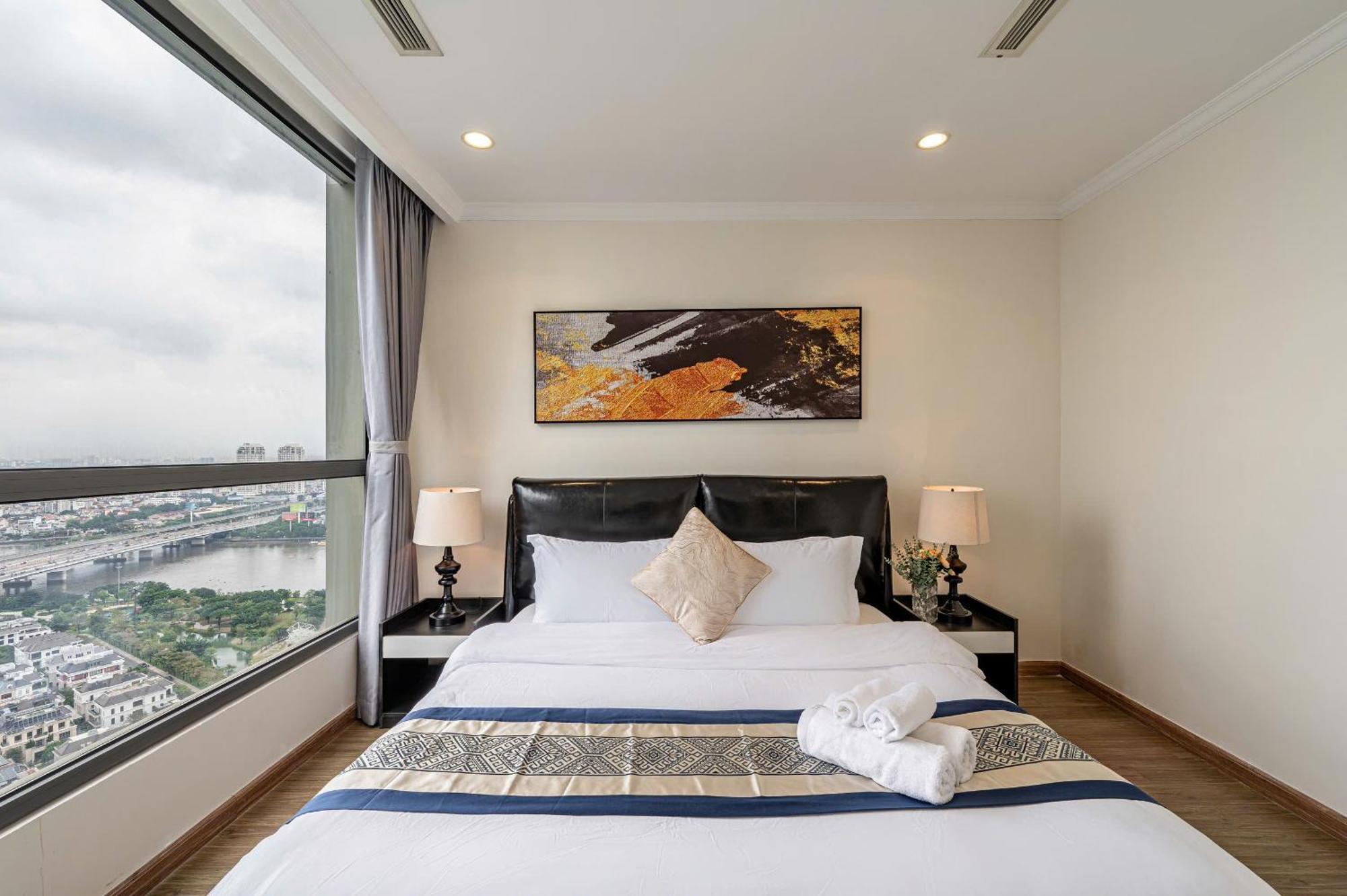 Luxury Apartment At Vinhomes Central Park Ho Si Minh-város Kültér fotó